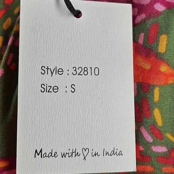 JAPNA WOMEN'S STRAPLESS MAXI DRESS – VIBRANT FLORAL PRINT – SIZE SMALL – NWT - Picture 8 of 15